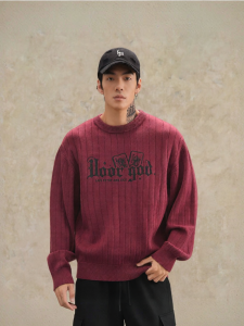 LUJIAMEN | Festive Traditional Red Warm Innerwear Sweater