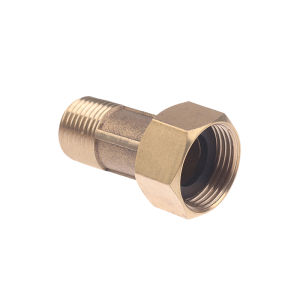 EELHOE | [J] 1/2 Inch 3/4 Inch Tap Water Meter Pump Adapter Male To Female Threaded Fitting Coupler Connector For Water Meter
