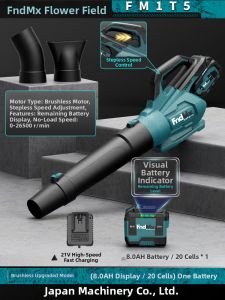 FndMx | High Power Industrial Lithium Battery Blower