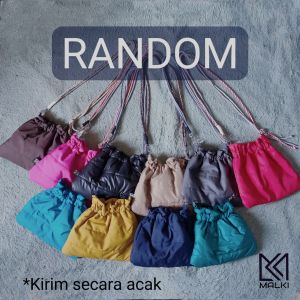 Puffybag Prusik Strap| Slingbag Tali Perusik Tas wanita remaja dewasa| fluffybag mini hologram nylon Anti air bangkok| Puffy bag tali panjang prusik aesthetic Unik Terbaru kekinian outfit cewek kue korean style