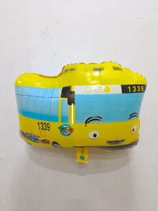 Balon Foil Ulang Tahun Karakter Anak laki laki Bus Mobil Tayo
