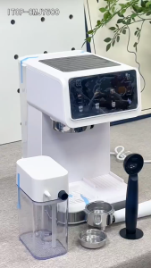 ITOP 3 in 1 Semi Automatic Espresso Coffee Machine Cappuccino Milk System 6 Coffee Modes Automatic Milk Froth Coffee Maker
