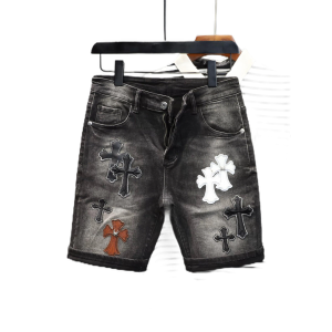 กางเกงขาสั้นผ้ายีนส์ทรงตรงทรงสลิมฟิตสำหรับผู้ชาย ทรงห้าส่วน กางเกงขายาวลำลองฤดูร้อน คอลเลกชั่นใหม่ 2025