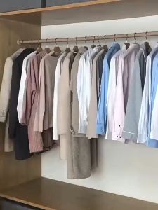 ถุงคลุมเสื้อผ้า ผ้าคลุมราวกันฝุ่น กระเป๋าใส่เสื้อผ้า ทุกด้าน360 องศา สีขาวขุ่น โปร่งแสง