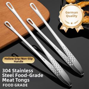 YUHANG | Stainless Steel Food-grade Meat Tongs for Grilling