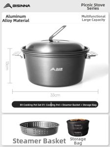 BSWOLF | Multi-functional Camping Cookware Set