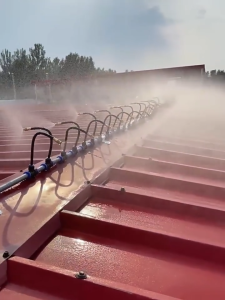 เครื่องพ่นสารเคมีผัก5m/10m/15m/20m ชุดพ่นหมอก ชุดพ่นไอน้ำ ขอบเขตการใช้งาน การทำความเย็นในฟาร์ม สเปรย์ลดฝุ่น สเปรย์รดน้ำ สเปรย์ฆ่าเ