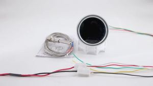 RYSJM | 52mm Car Gauge Water Temperature Gauge Oil Press Voltage Tachometer Air Fuel Ratio EGT Meter Oil Temp Meters Exhaust Temp Gauges