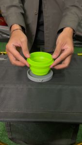 Consina Silicone Bowl 200ml Mangkok LIpat Silikon Portable Collapsible | Outdoor Camping Hiking Gunung FREE S BINER MINI CARABINER