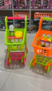 Mainan Troli Belanja Supermarket besar - Shopping trolly anak