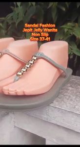 SANDAL JELLY PEREMPUAN SENDAL KARET JEPIT WANITA GLANZTON 1913-16