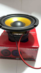 FT STAR 6.5 Inches Dual Cone Car Speaker 350watts 4ohms speaker TX-SUBS6.5(Random Color)