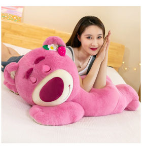 Gấu Bông Gấu Lotso Gấu Dâu Dễ thương có mùi dâu cao cấp