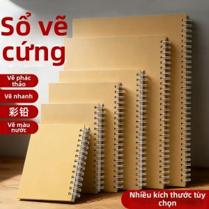 Sổ Vẽ Nhỏ Gọn Bìa Cứng Kèm Lò Xo Kích Thước A5