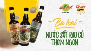Sốt Rau Trộn Chay Ngon Hùng Phát Chai 200ml [Bí Kíp Cho Mọi Món Salad Trộn]