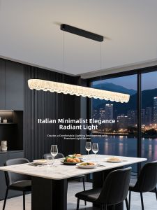 DGY | Modern Minimalist Crystal Linear Chandelier