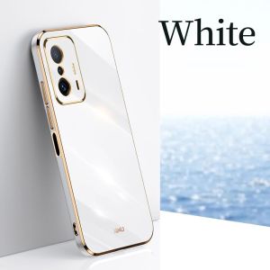 Case สำหรับ Vivo Y22, Y22s, Vivo Y22s 4กรัม 2022 TPU โทรศัพท์ปลอกปกหลังกันกระแทกกันชนหรูหราชุบตรงขอบนุ่มที่มีความยืดหยุ่นทั้งหมด รวมถึง