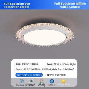 DGY | Bladeless Ceiling Fan Light 255F