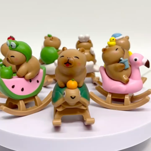 [NEW 2025] Mô hình Capybara phiên bản cưỡi thú siêu đáng iu