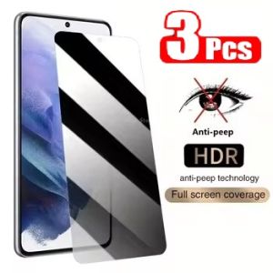 3Pcs Privacy Tempered Glass for Samsung A03 A04 A10 A12 A13 A20 A22 A23 A25 A31 A32 A32 4G A32 Anti-Spy Screen Protector