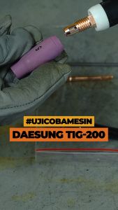 Mesin Travo Trafo Las Argon Inverter Welding Daesung TIG 200 A Digital Display MMA Stick Korea Stainless