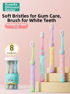 PROTEFIX | Soft Childrens Toothbrush And Toothpaste Set