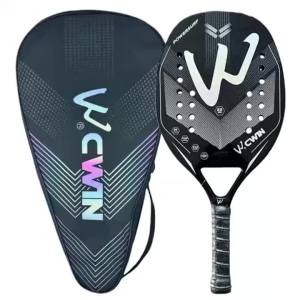 Camewin | 3K Camewin Beach Tennis Racket Full Carbon Fiber Rough Surface for Men Women Adult Senior Player Outdoor Sports Ball Racket 2025
