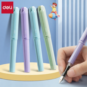 deli | Student Writing Posture Correction Pen EF Nib Short