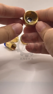 Fitting Lurus Pneumatic Kuningan Slip Lock Drat Dalam / Female Ukuran 1/8 1/4 3/8 1/2 3/4