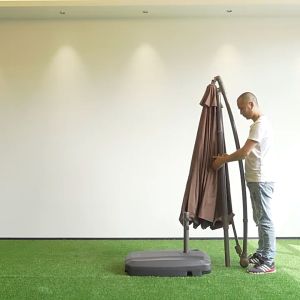 ร่ม คิมเดลิน 3ม สนามใหญ่ สวน ร่มเสากลางแจ้ง รวมฐานร่ม ตลาดนัด ขาย สระน้ํา หญิง แม่ค้า กาแฟ ร่มกันแดดกลางแจ้ง