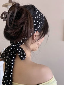 Khăn Choàng Voan Hoa Cài Áo Thời Trang Cho Nữ Đi Làm Đa Năng Trang Trí Khăn Quàng Cổ Thắt Lưng Mùa Hè 2025