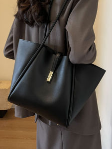 Retro Fashion Large Capacity Womens Tote Bag 2025 New Autumn Winter Commuter Sub-Mother Casual Versatile Single Shoulder Bag