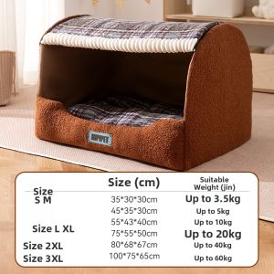 hipidog | Insulated Pet House for Small to Medium Pets Washable