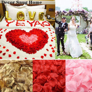 【Free Shipping】100Pcs/Set Colorful Love Romantic Silk Rose Artificial Petals Wedding Valentines Day Party Flower Favors Decoration Roses Supplies