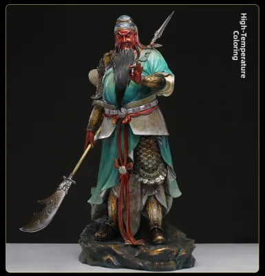 Guan Gong Deity Statue Copper Wushen Guanyu Ornament
