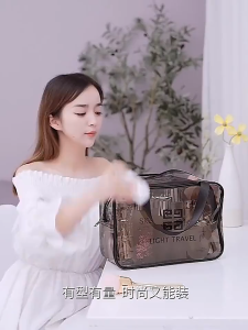 กระเป๋าจัดระเบียบกันน้ำ ใส่เครื่องสำอางได้ ยอดฮิต บรรจุของเยอะ แบบใหญ่แบบเล็ก