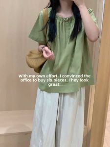 Loowmane | Elegant Design Linen-Cotton Blouse