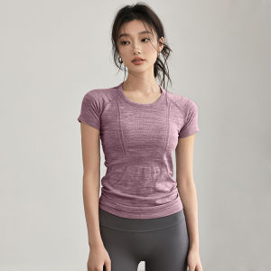 Quick-Drying Womens Exercise Top For Yoga Running Hiking Pilates Training Long Sleeve