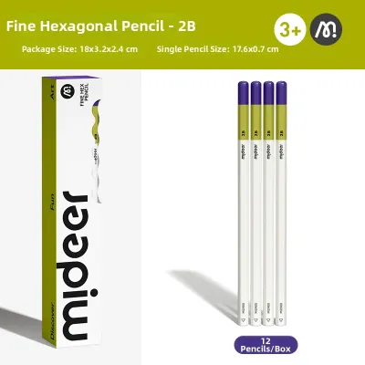 MiDeer | Beginner Friendly Student Exam Writing Pencil HB