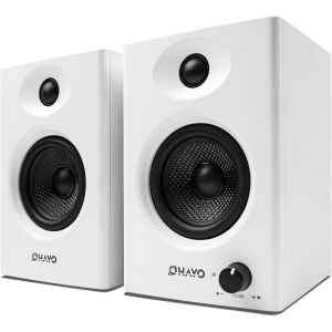 ortizan | Loa Máy Tính OHAYO 60W Stereo 2.0 Dành Cho Chơi Game Và Nghe Nhạc Tích Hợp Bluetooth 5.3 Với Kết Nối RCA/AUX/USB Cho Máy Tính Để Bàn Hoặc Laptop