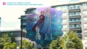 Year End Sales | Make It Real Disney Frozen Window Art Mosaic Puzzle 4273