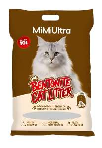 MimiUltra Premium Bentonite Cat Litter Sand 10L