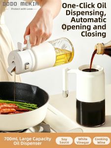 Dodo House | Automatic Open Lid No Hanging Oil Food Grade Anti-Leak Oil Bottle