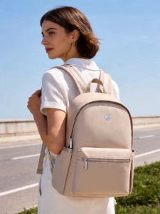 MICHAELA Minimalist-Chic Campus Backpack Lightweight Padded Laptop Bag for Work Travel HB7508077 XD