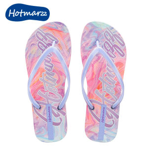 Hotmarzz Womens flip flops PVC anti slip slippers for outdoor wear beach clip on slippers HM0788