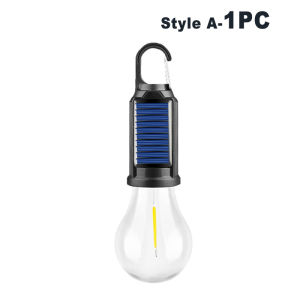 Outdoor Solar or USB Rechargeable LED Lamp Bulbs High Brightness Emergency Light Camping Fishing Portable Lantern Night Lights