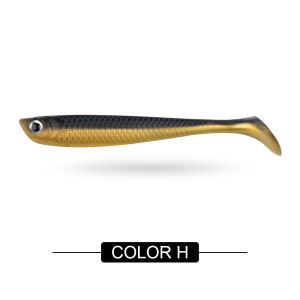 Spinpoler Soft Swimbait Paddle T Tail 5.5cm 8cm 9.5cm Wobbler Plastic Bass Fishing Lure For Trout Walleye Crappie Jig Head Pesca