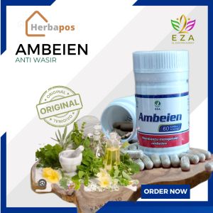 EZA Herba Natural AMBEIEN 60 kp | obat ambeien terlaris | ambeien eza