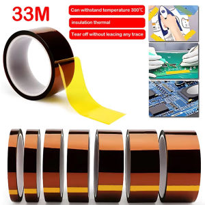 33M Gold Finger High Temperature Tape Thermal Insulated Electronic Board Protection Antistatic For Circuit Board/Chip/Battery