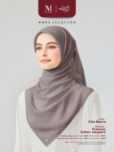 MINAZHIJAB RHEA JACQUARD BIDANG 45 hijab intricate jacquard pattern pink formal occasions luxurious setting chandelier